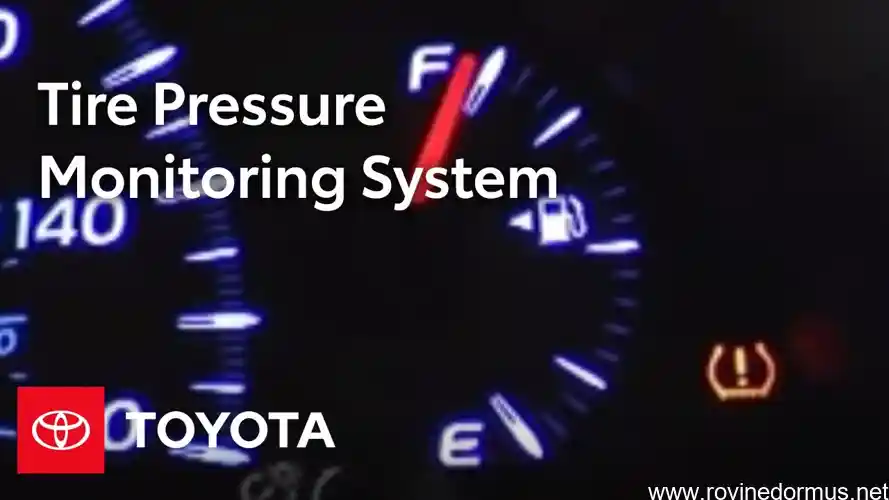 how to check tire pressure on toyota app