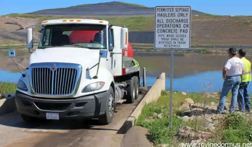 where do septic trucks dump
