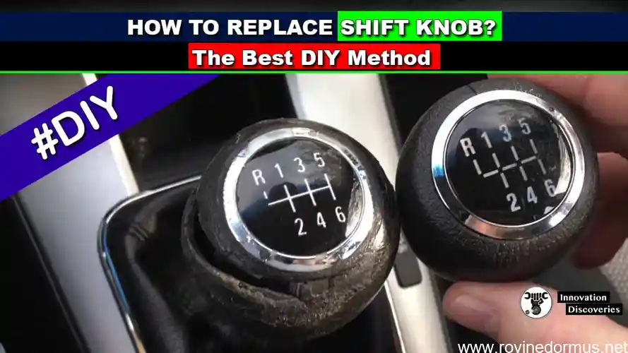 how to change automatic shift knob